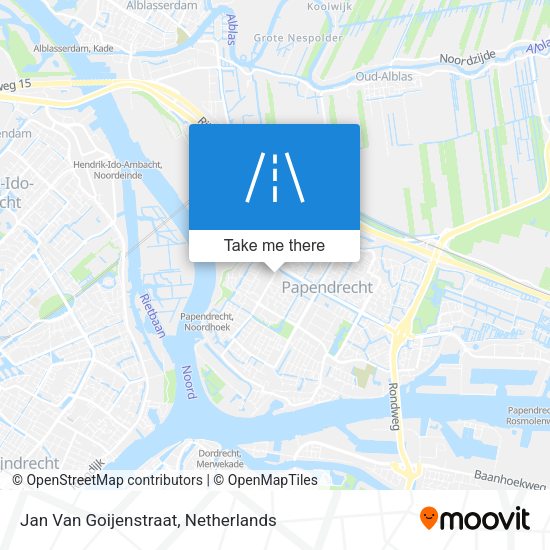 Jan Van Goijenstraat map