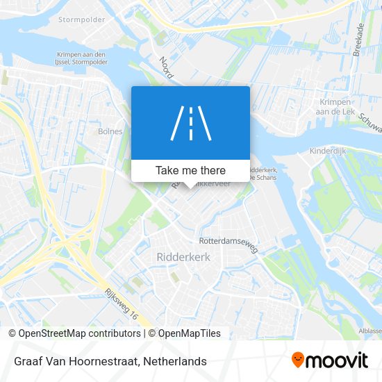 Graaf Van Hoornestraat map