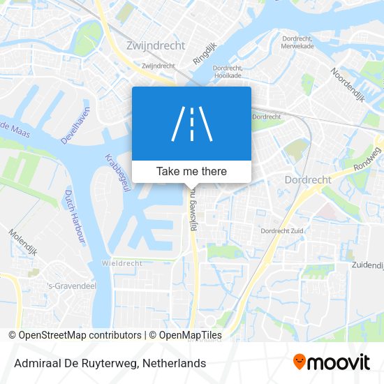 Admiraal De Ruyterweg map