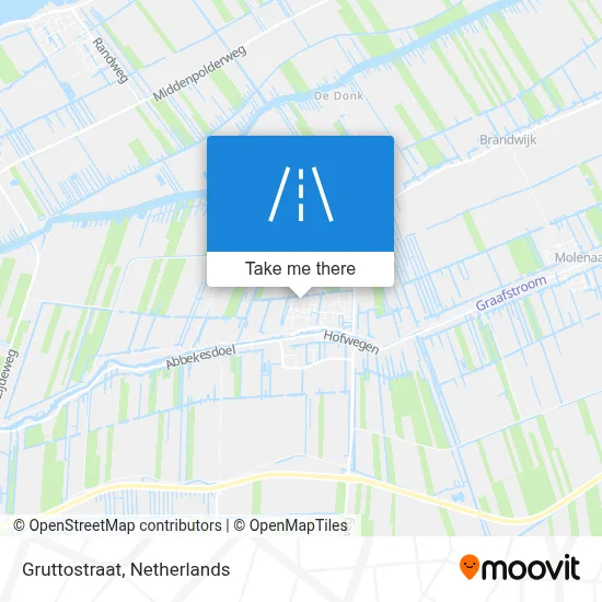 Gruttostraat map