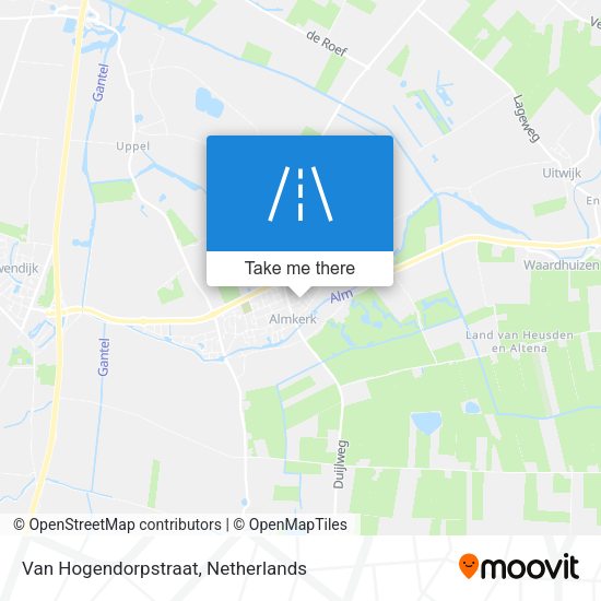 Van Hogendorpstraat map