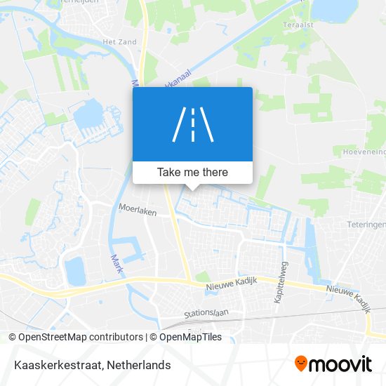 Kaaskerkestraat Karte