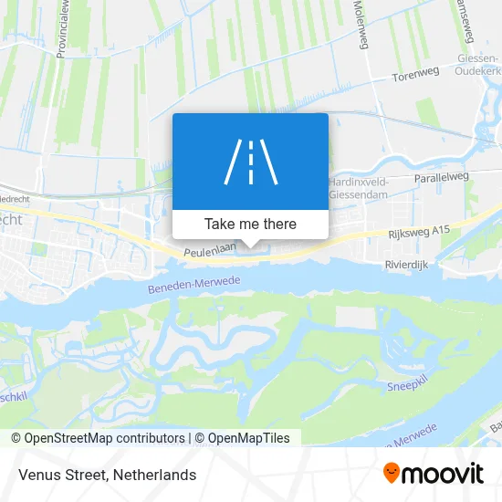 Venusstraat map