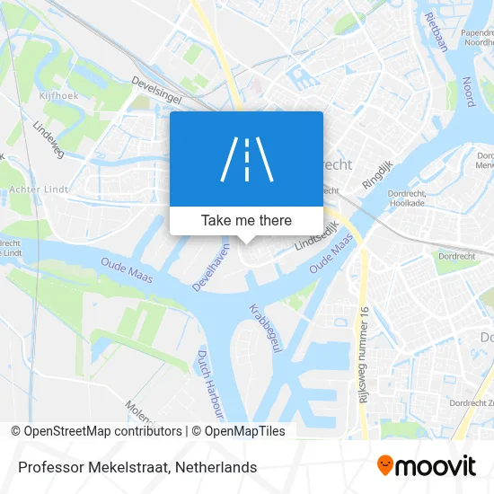 Professor Mekelstraat map