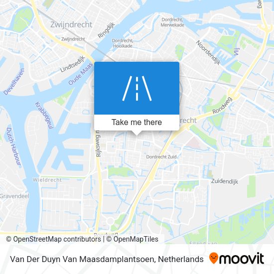 Van Der Duyn Van Maasdamplantsoen map