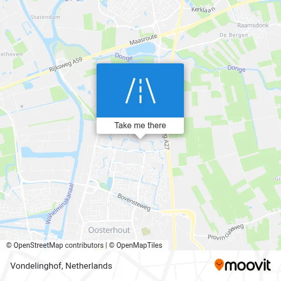 Vondelinghof map