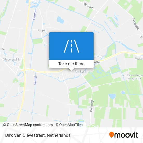Dirk Van Clevestraat map