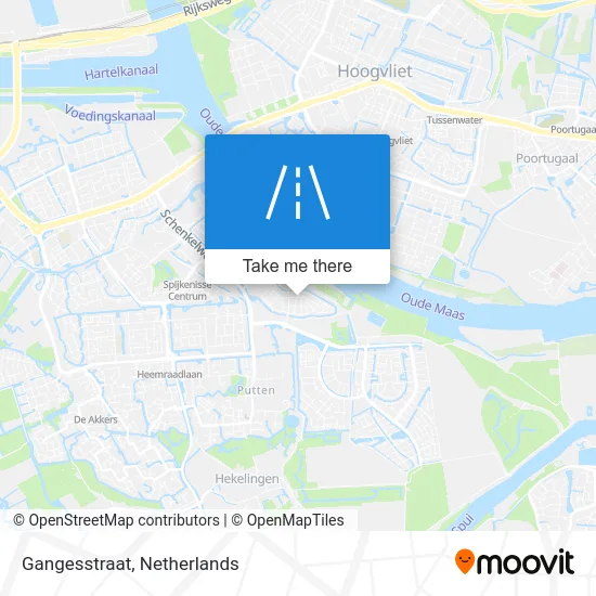 Gangesstraat map