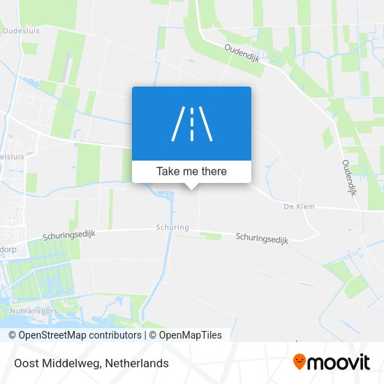 Oost Middelweg map