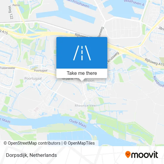 Dorpsdijk map