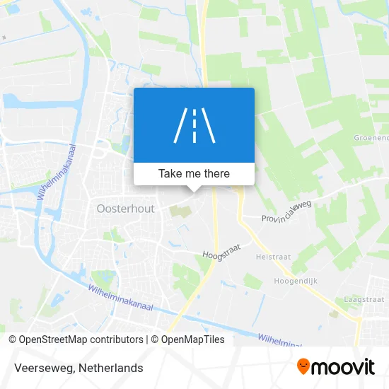 Veerseweg map