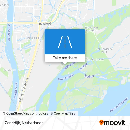Zanddijk map