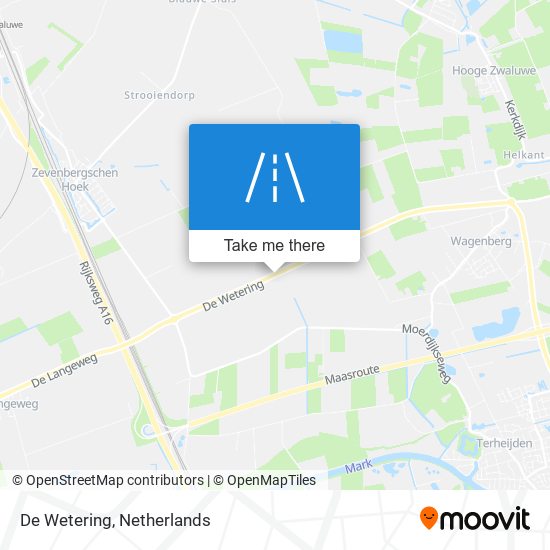 De Wetering map