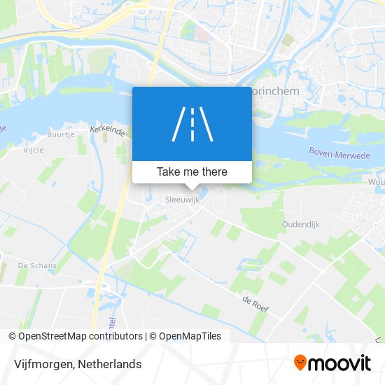 Vijfmorgen map