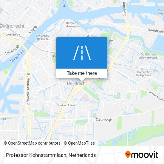 Professor Kohnstammlaan map