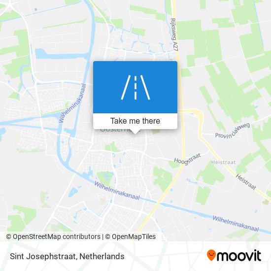 Sint Josephstraat map