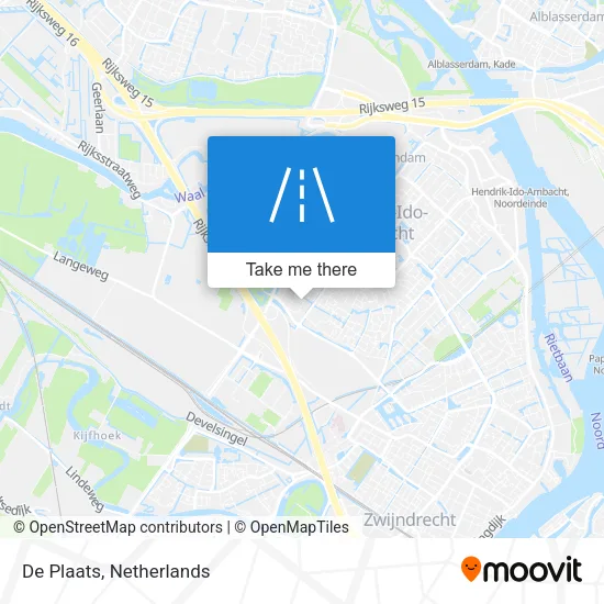 De Plaats map