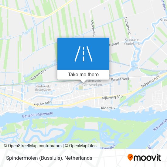 Spindermolen (Bussluis) map