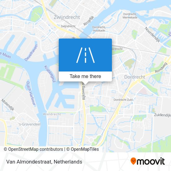 Van Almondestraat map