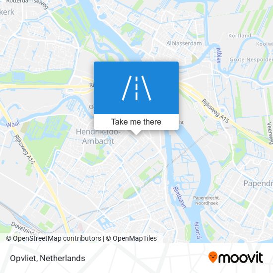 Opvliet map