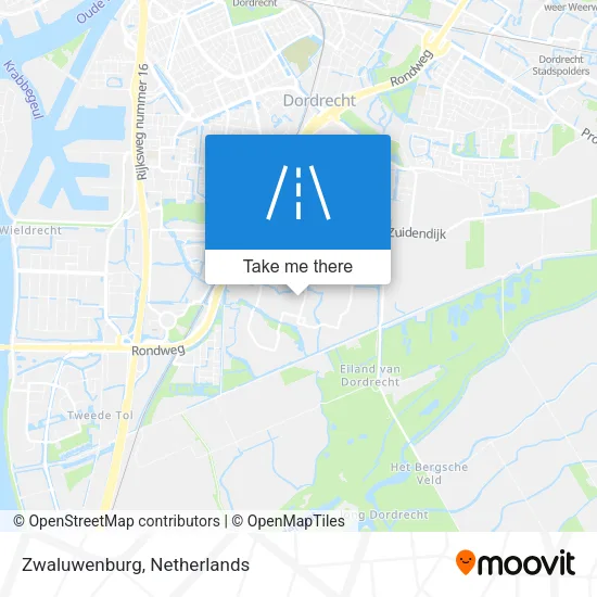 Zwaluwenburg Karte