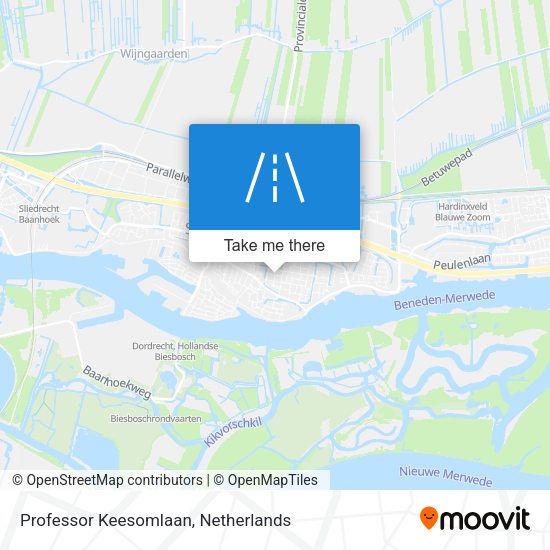 Professor Keesomlaan map