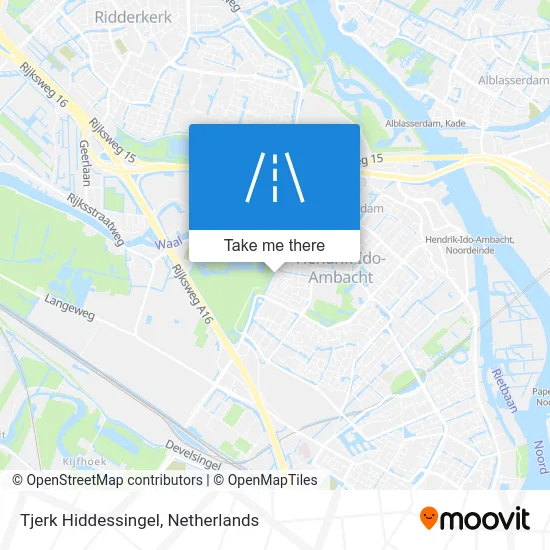 Tjerk Hiddessingel map