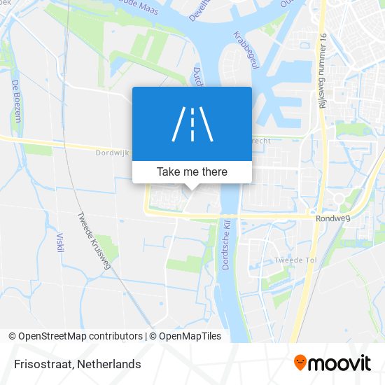 Frisostraat map