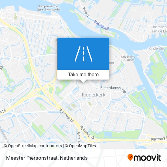 Meester Piersonstraat map