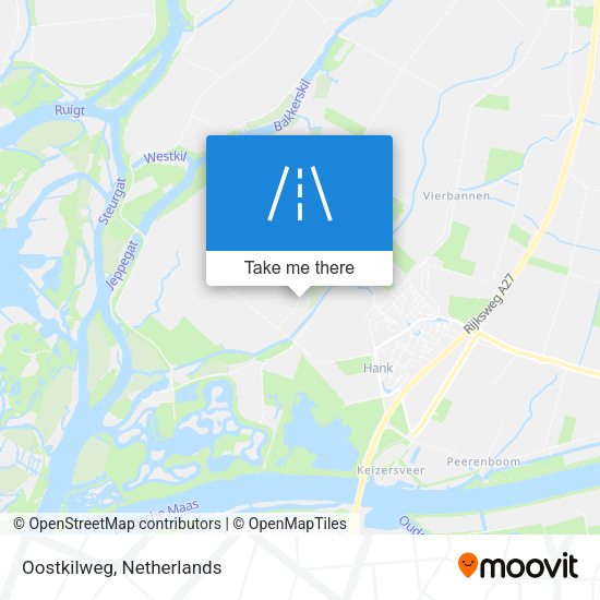 Oostkilweg map