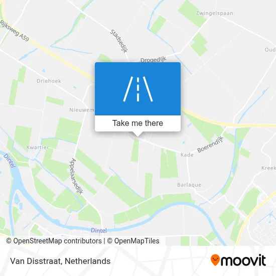 Van Disstraat map