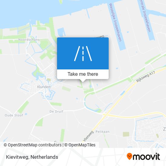 Kievitweg map