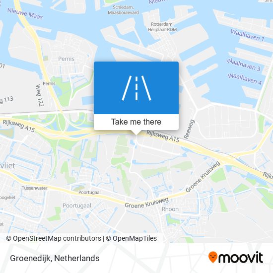 Groenedijk map