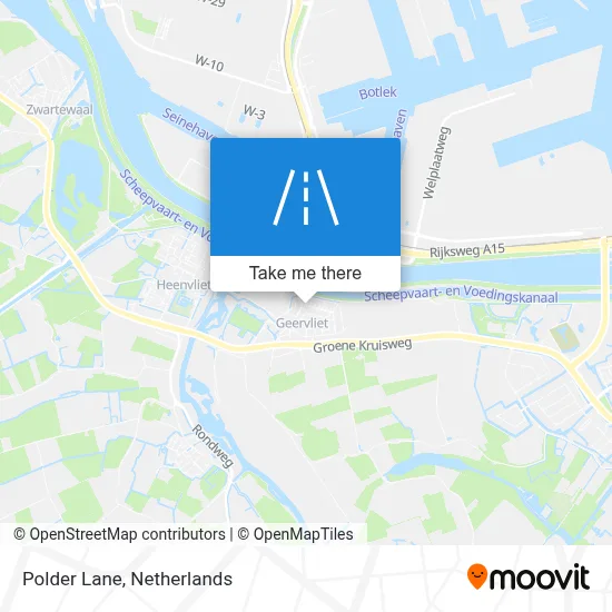 Polderlaan map