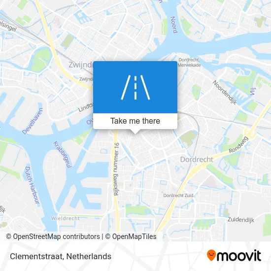 Clementstraat map