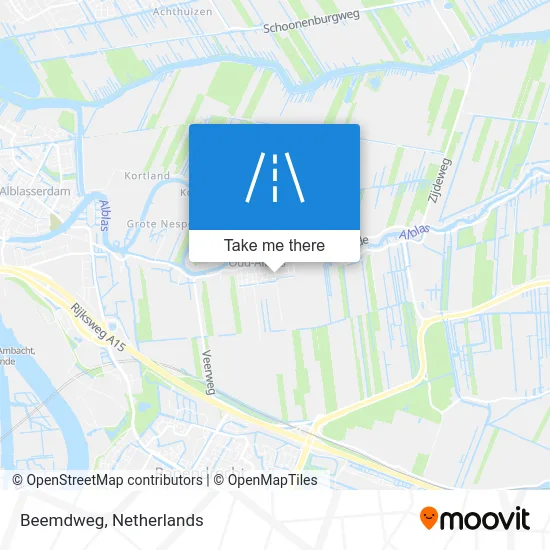 Beemdweg map