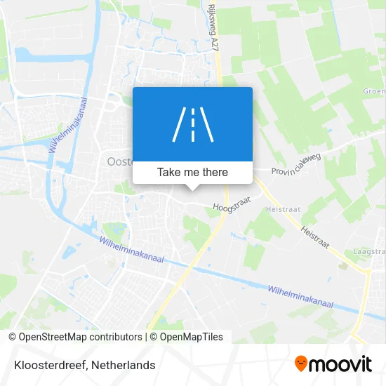 Kloosterdreef map