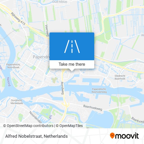 Alfred Nobelstraat map