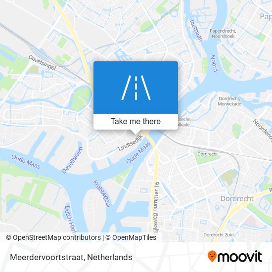 Meerdervoortstraat map