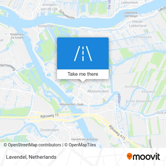 Lavendel map