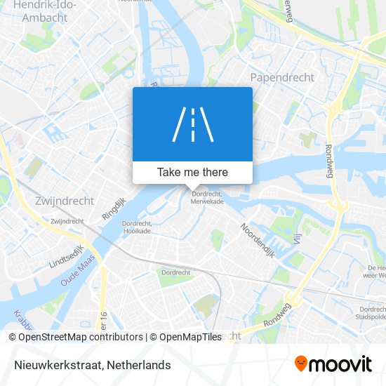 Nieuwkerkstraat map