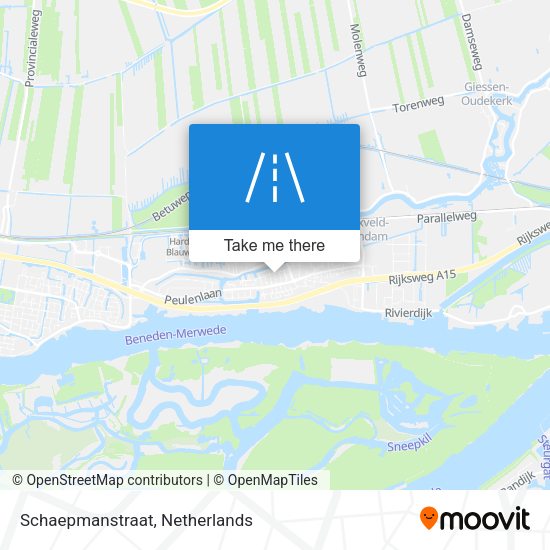 Schaepmanstraat map