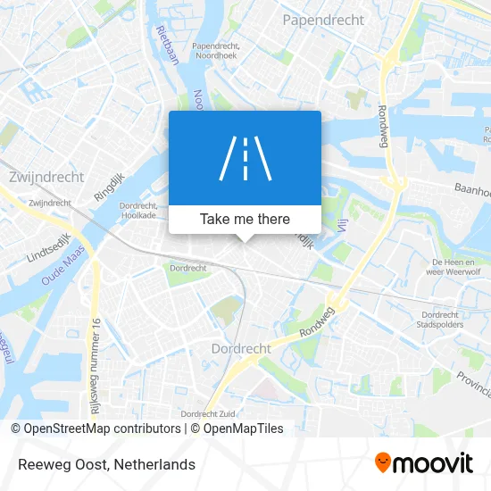 Reeweg Oost map