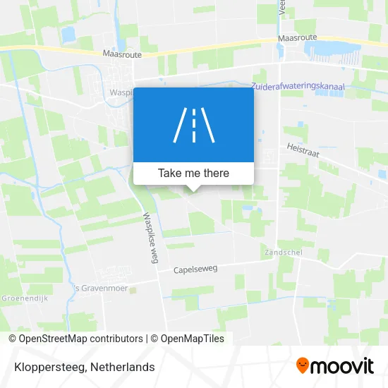 Kloppersteeg map