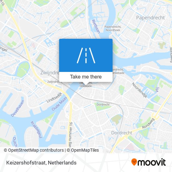 Keizershofstraat map