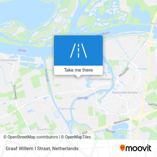 Graaf Willem I Straat map