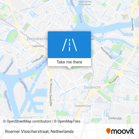 Roemer Visscherstraat map