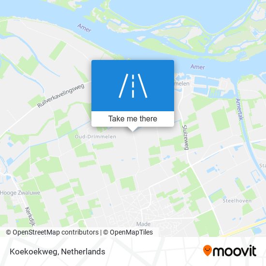 Koekoekweg map