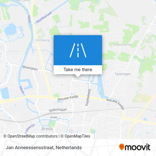Jan Anneessensstraat map