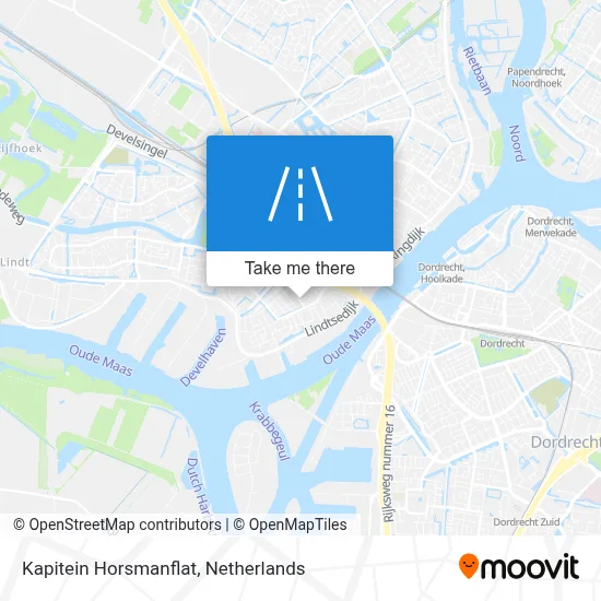 Kapitein Horsmanflat map